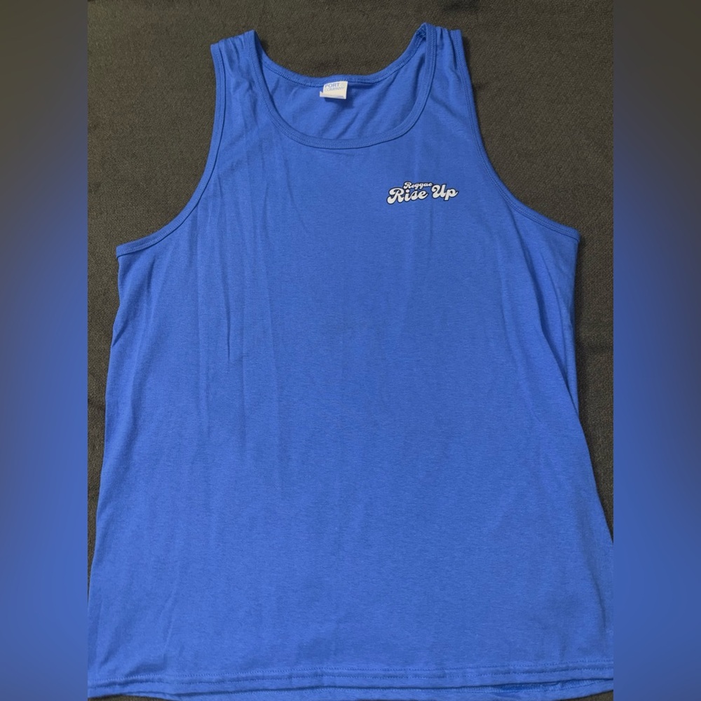 Reggae Rise Up Blue Tank Top